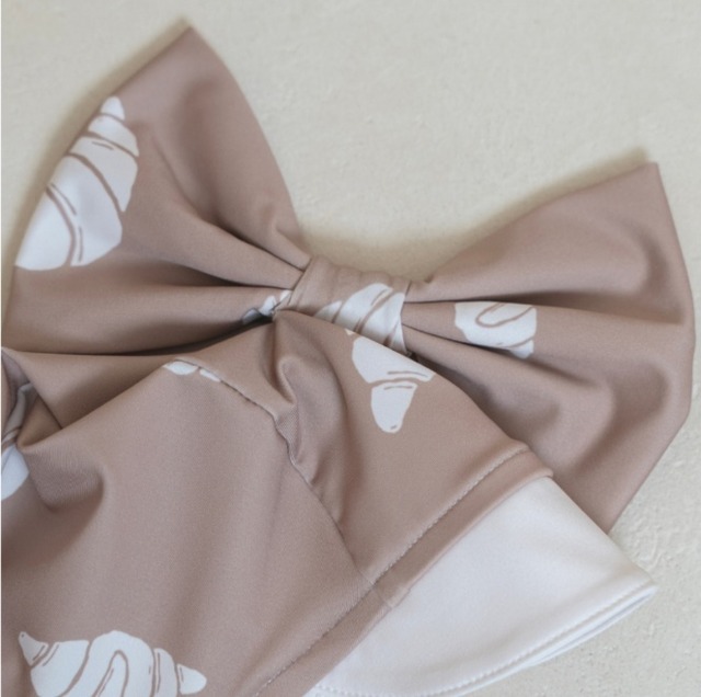 〚予約〛Bread swim CAP ribbon <kids><Jr>