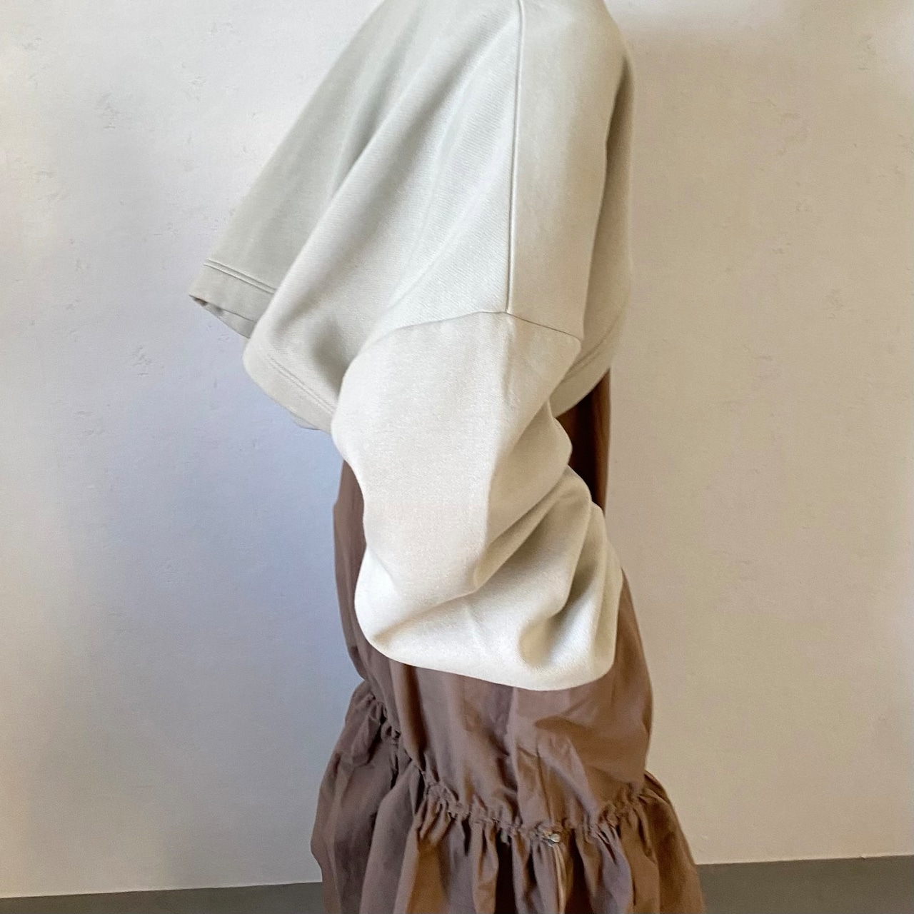 sweat bolero/beige