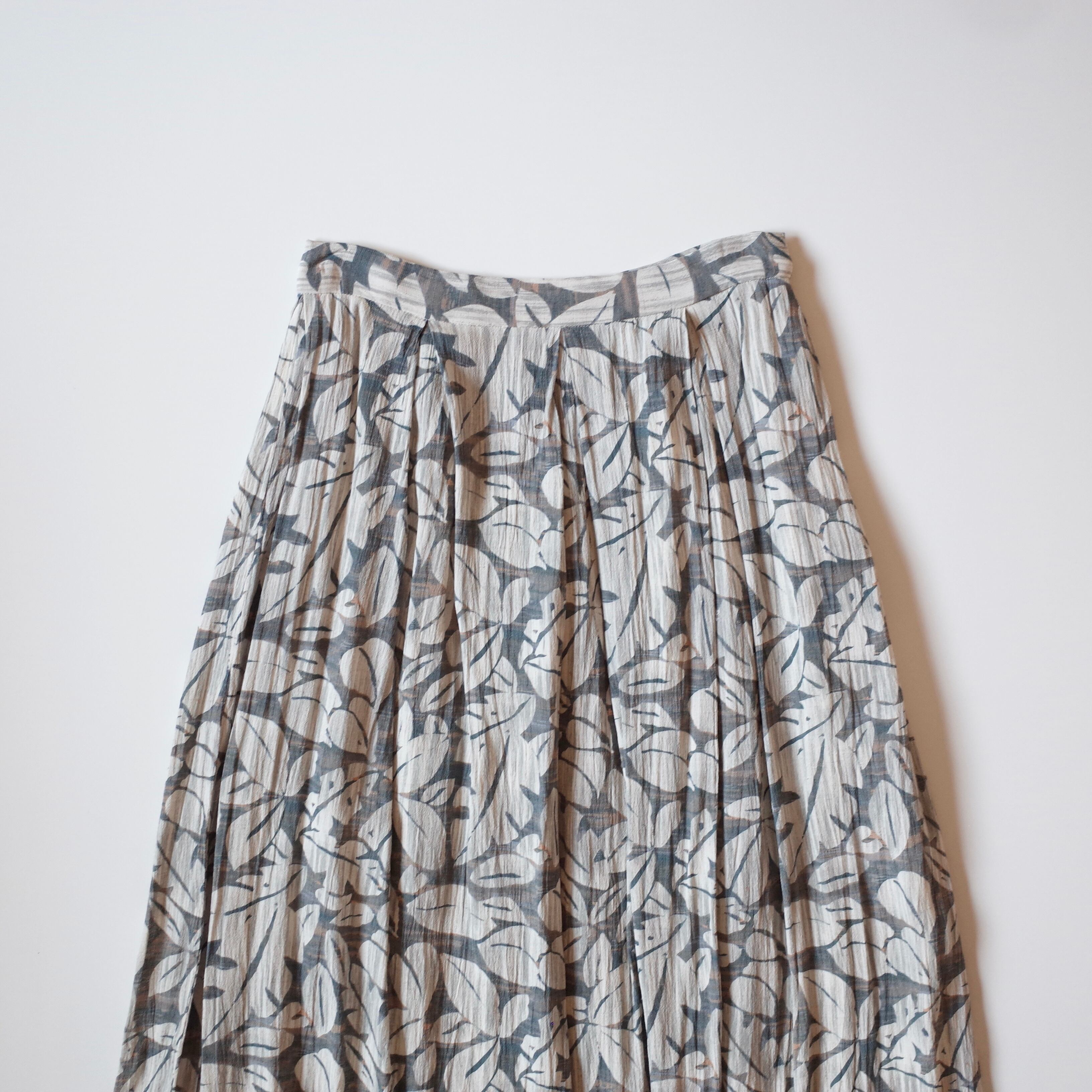 JH Collectibles botanical print long skirt