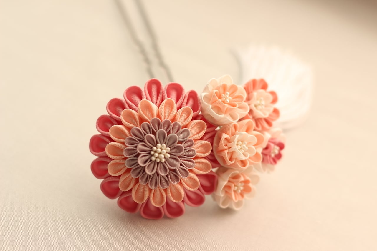 簪とUピンのセット