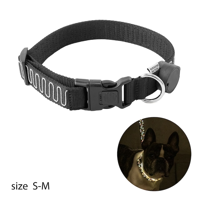 NIGHTSCAPE LED COLLAR（S-M） ナイトスケープLED首輪