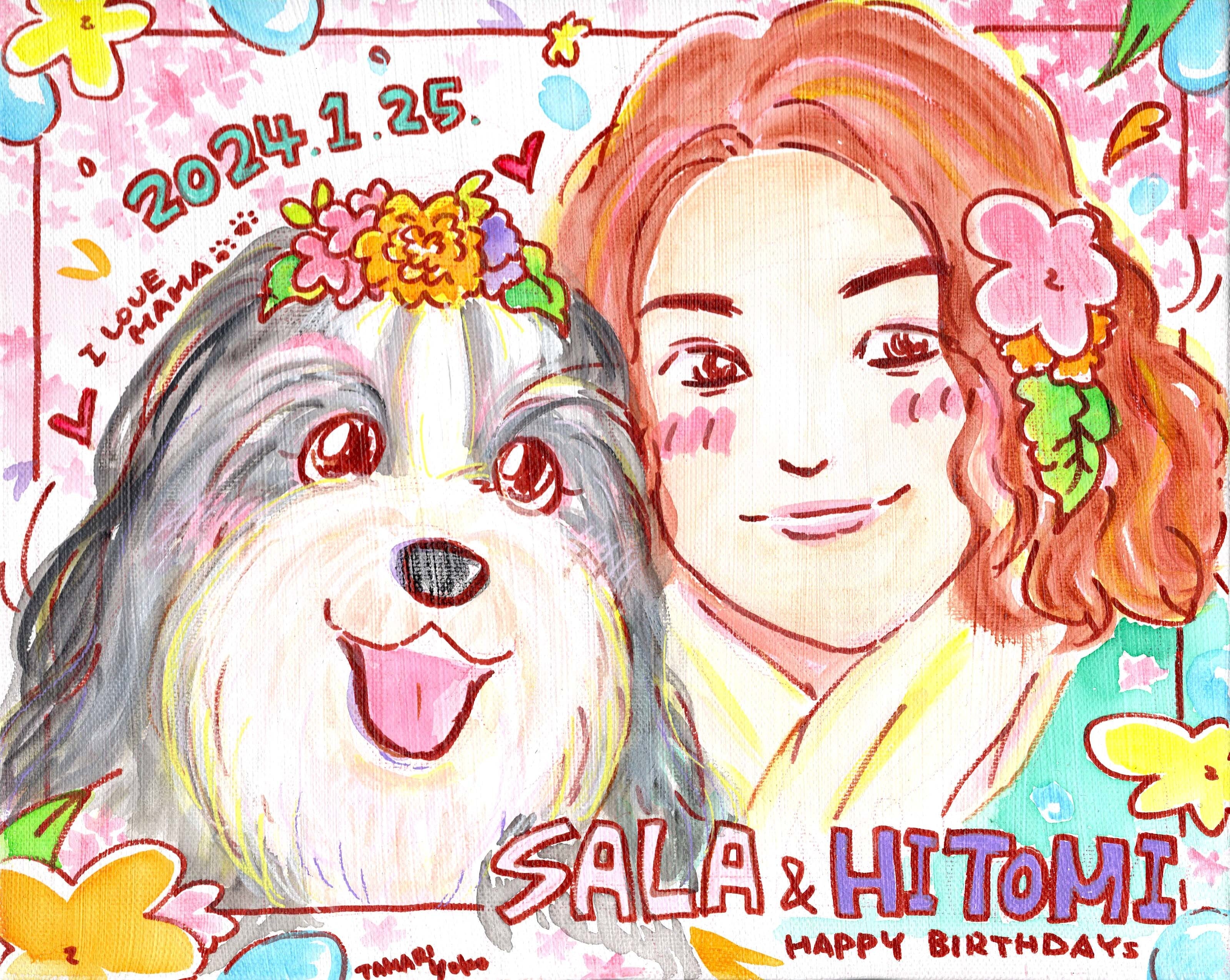 キャンバスM】家族の記念日や思い出に人気のアート | ポーサムアート