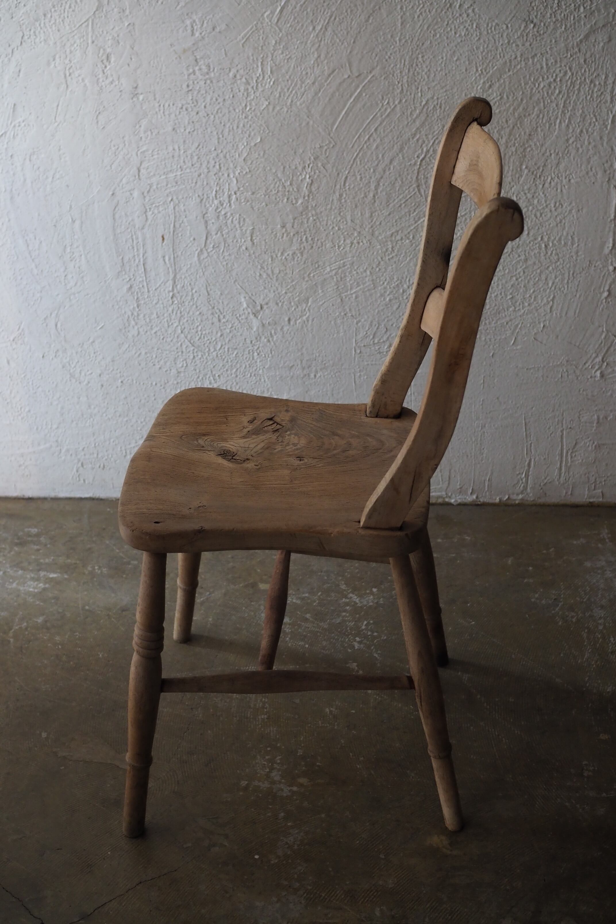 エルムキッチンチェア-antique wood chair | アンティーク