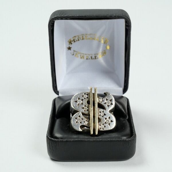 Size【25】 TENDERLOIN テンダーロイン $ RING SILVER/STONE ダラー