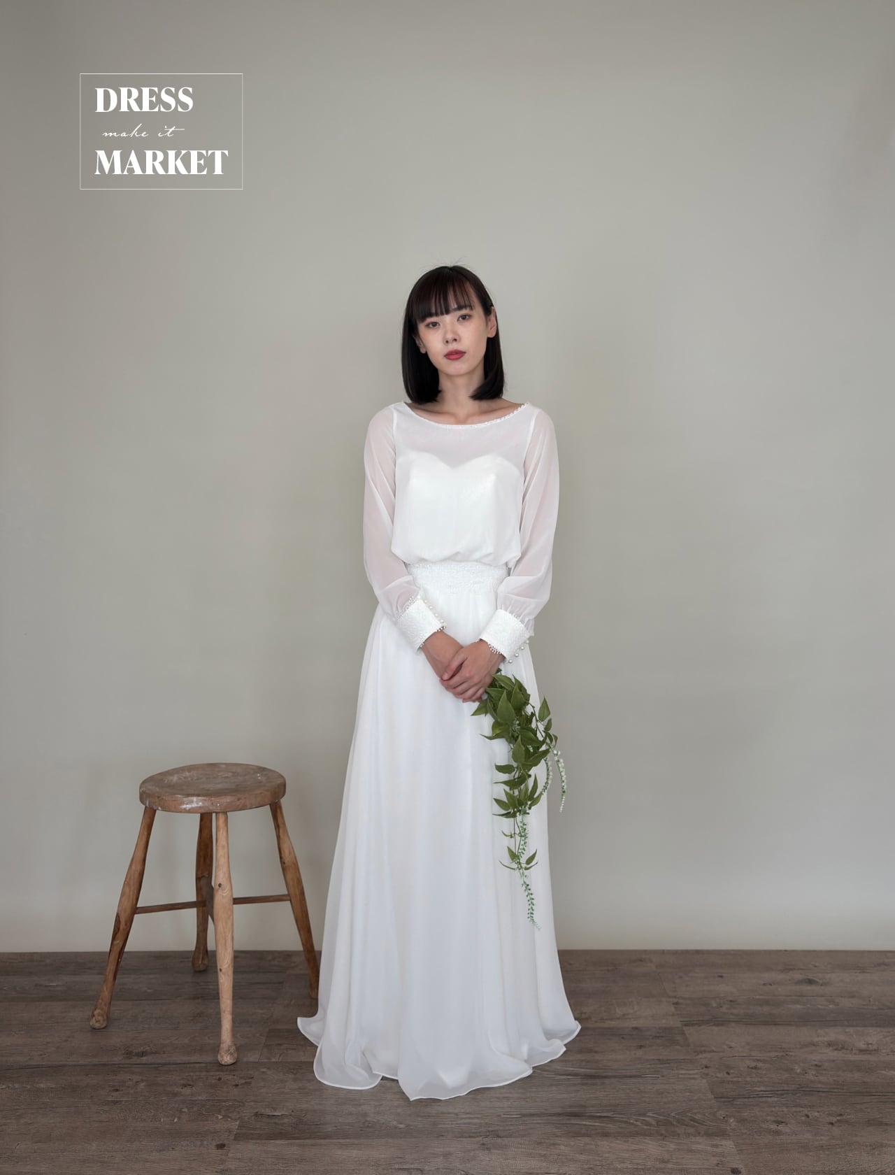 3営業日以内に発送】￥47,800（税別）ウェディングドレス ウェディング