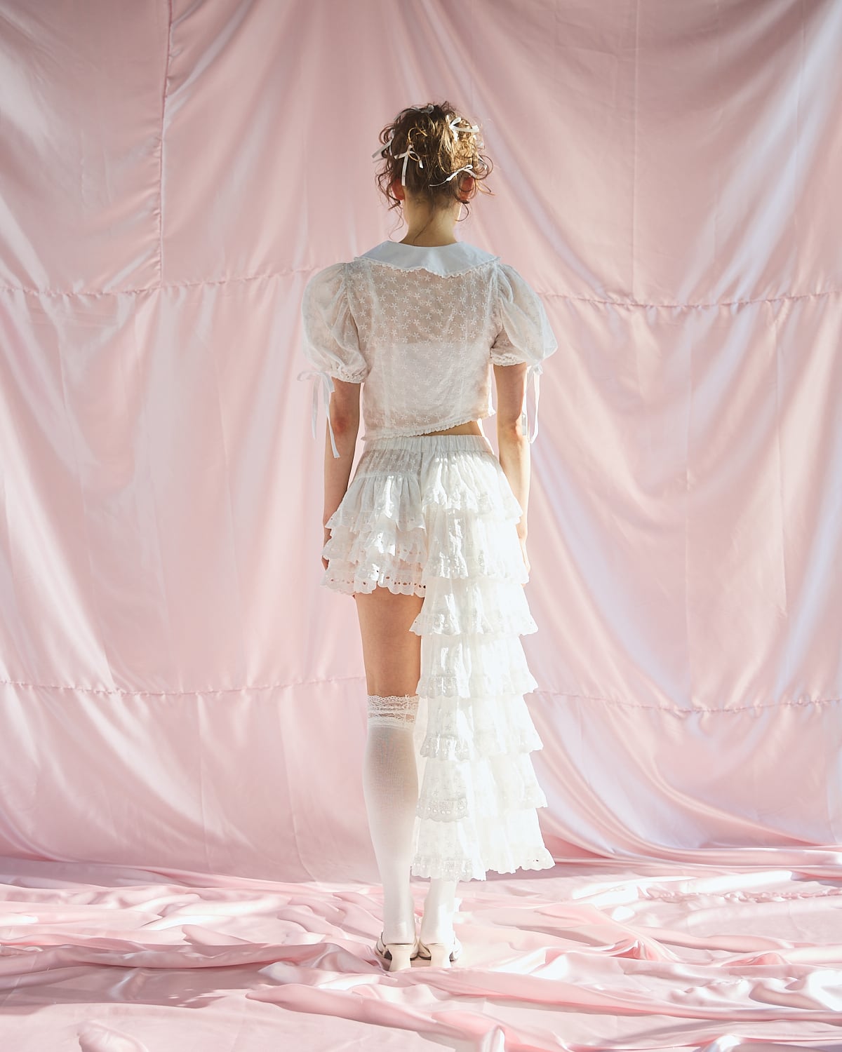 S/S アシンメトリーブラウス | lilLilly official webstore