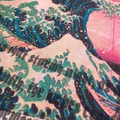 【tshirts236】L size KIMONO & print T-SHIRTS