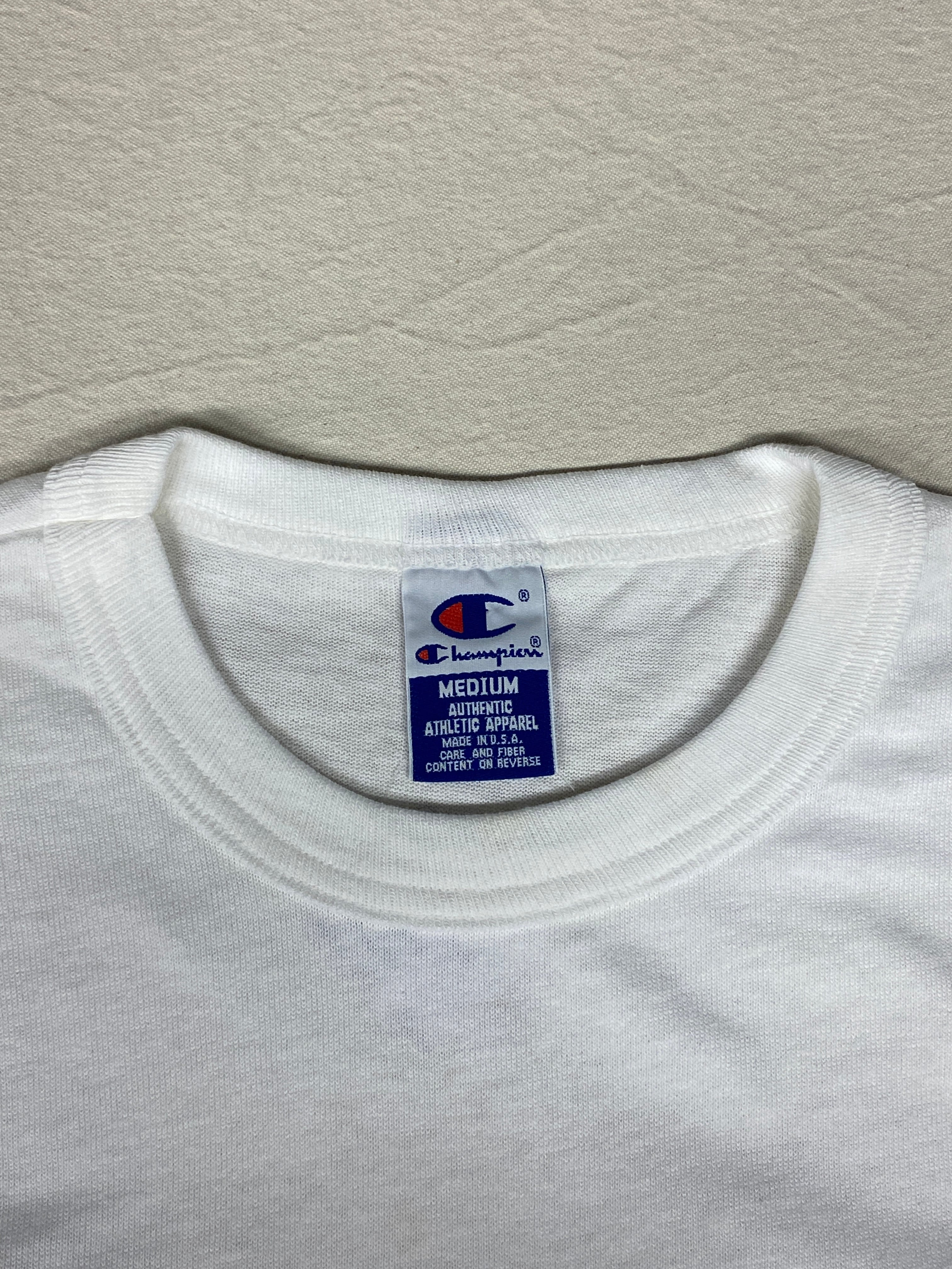 90s〜 USA製 新品DEADSTOCKデッドストック championチャンピオン ワンポイントTシャツ | kiTAILORd's  ～キテーラーズ～ powered by BASE