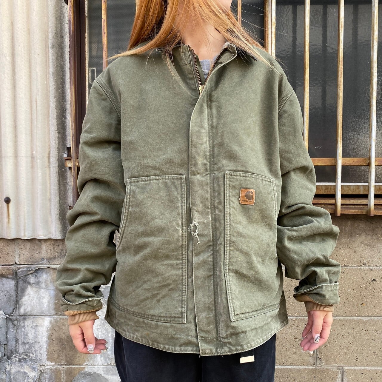 ジャケット　カバーオール　ダックジャケット　carhartt