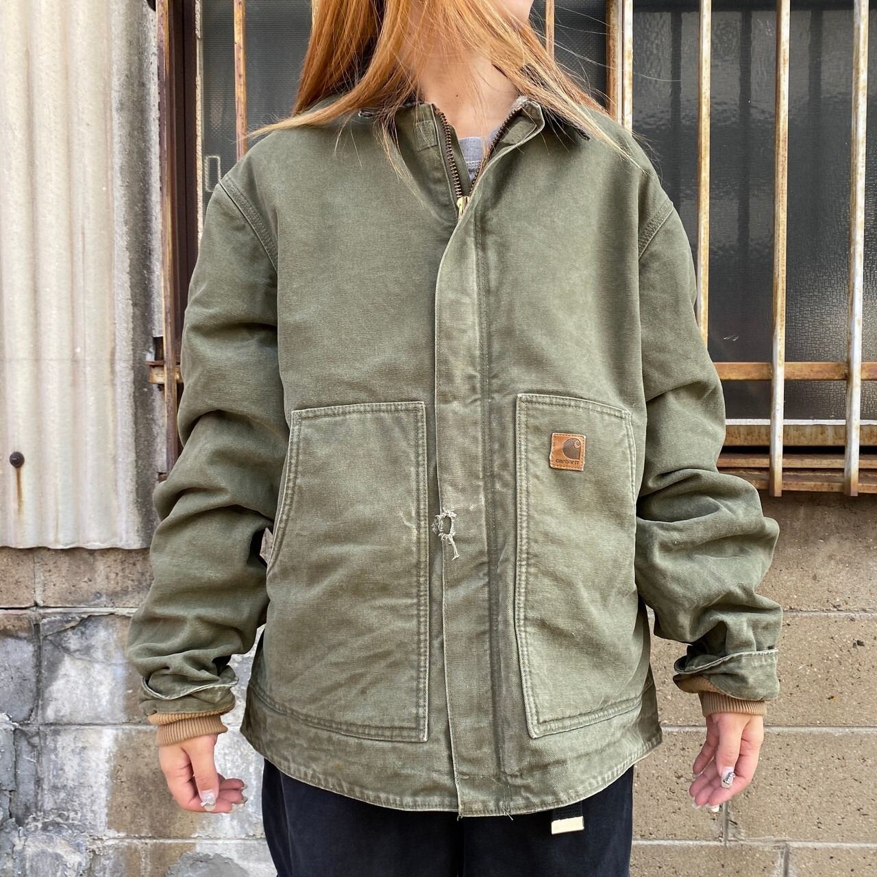 Carhartt カーハート トラディショナルジャケット メンズL TALL 古着 
