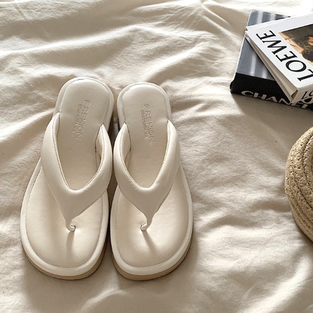 platform thong sandals　10915