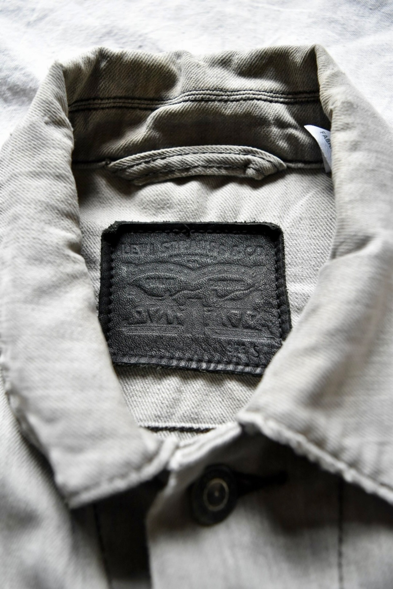 Levi's Gray denim jacket