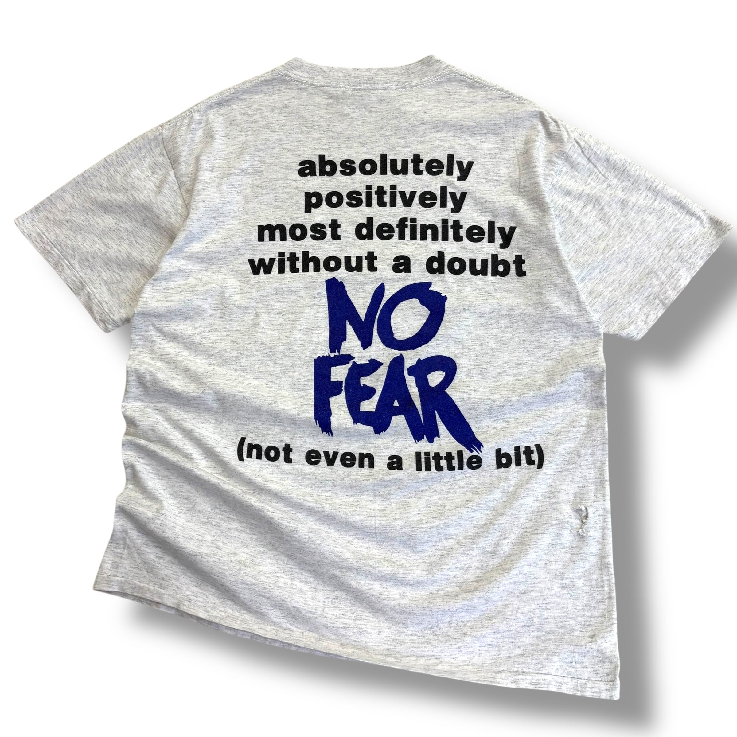 90's NO FEAR / Lettering Design Tee (Made in USA) | TAPA TAPP