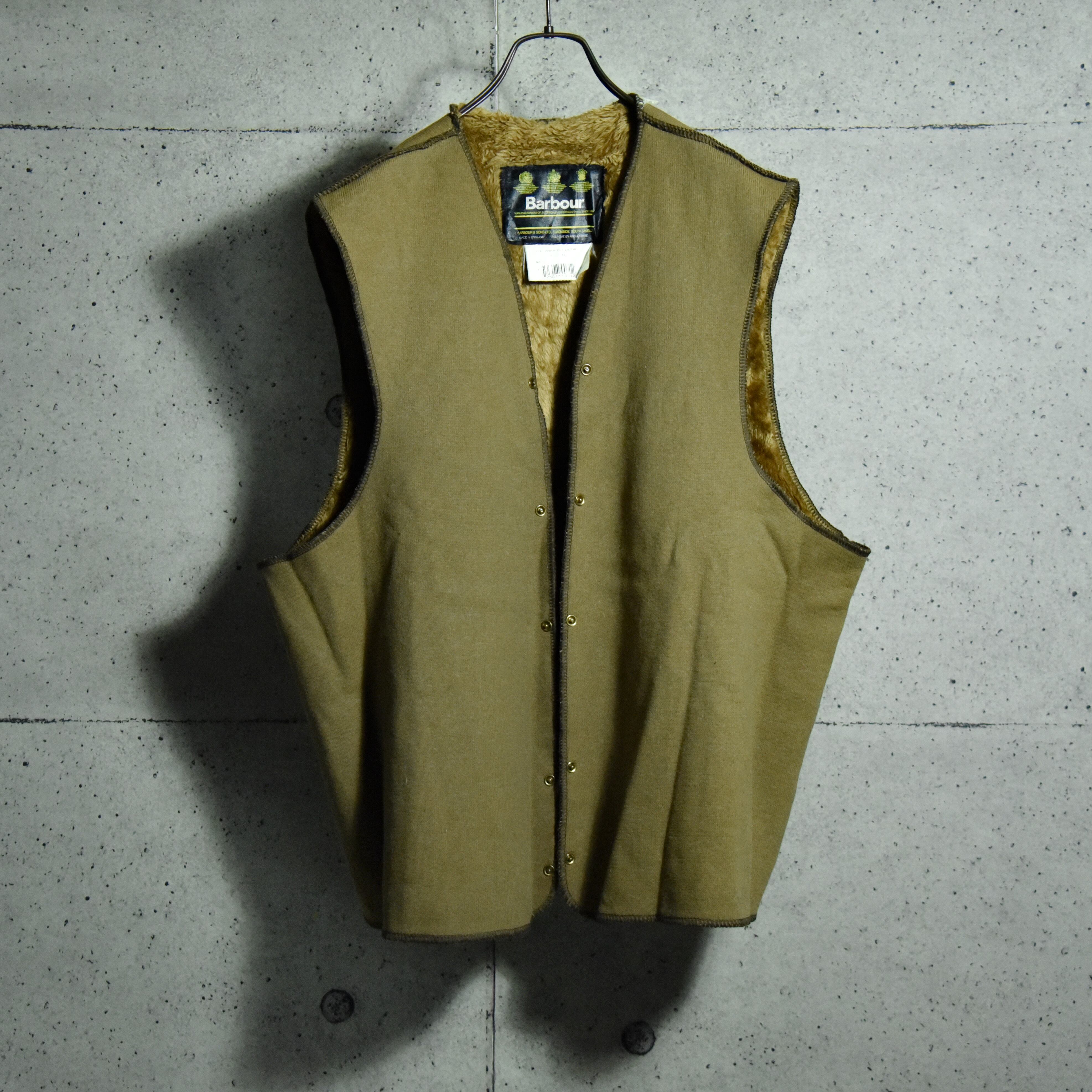 s Barbour Boa Liner Vest バブアー ボアライナー パイル ライナー