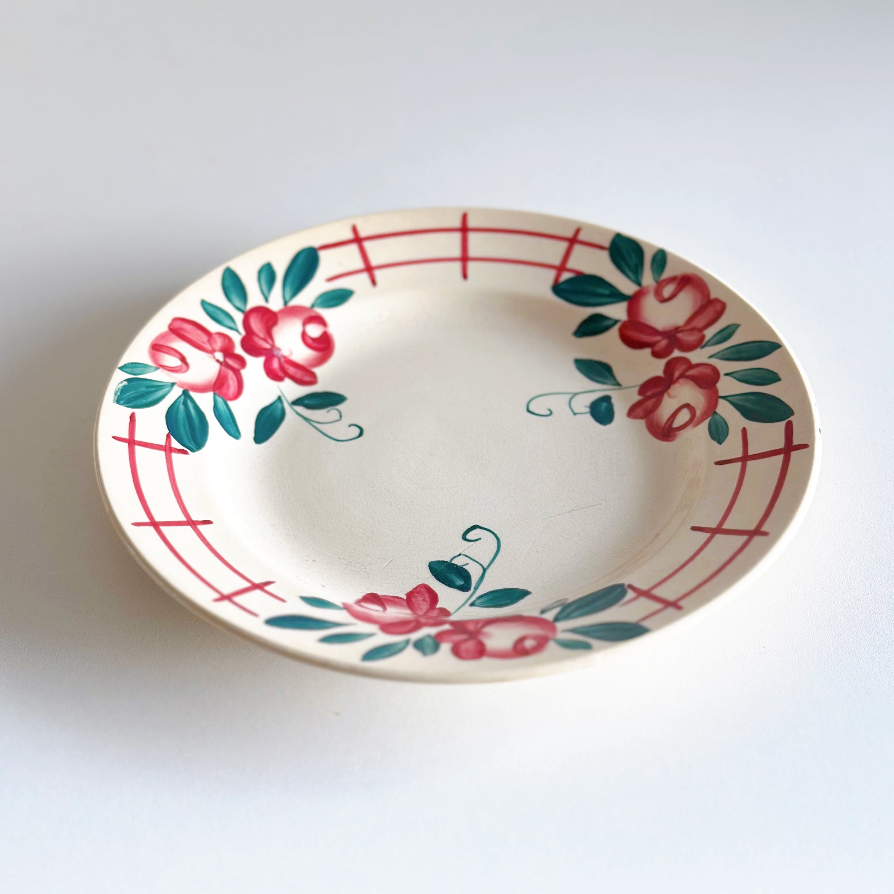 ★専用ページ★フランスブロカント購入 Sarreguemines サルグミンヌ Favori スーピエール レギュミエール 花器 海外発送 (送料3300円)