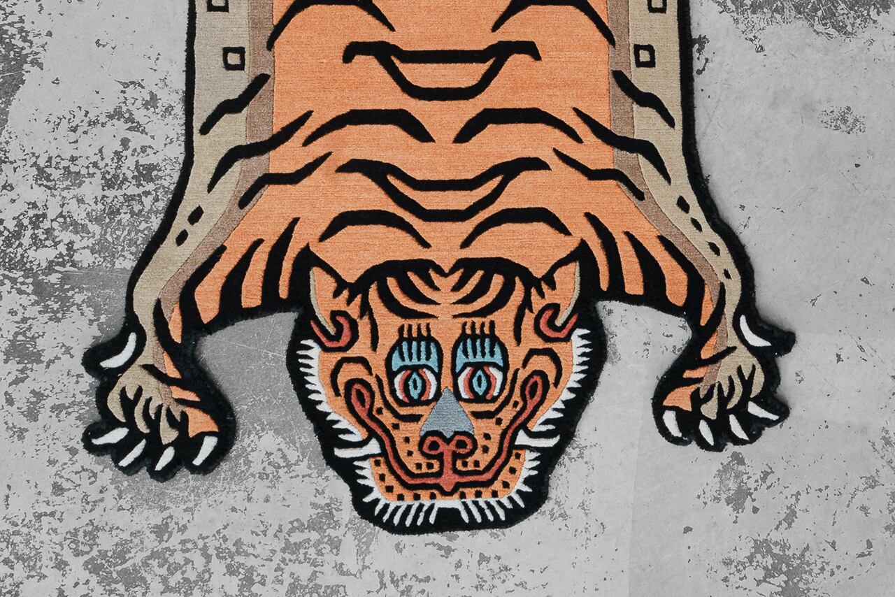 Tibetan Tiger Rug 《Mサイズ•ウール・オリジナル3・トラディショナル