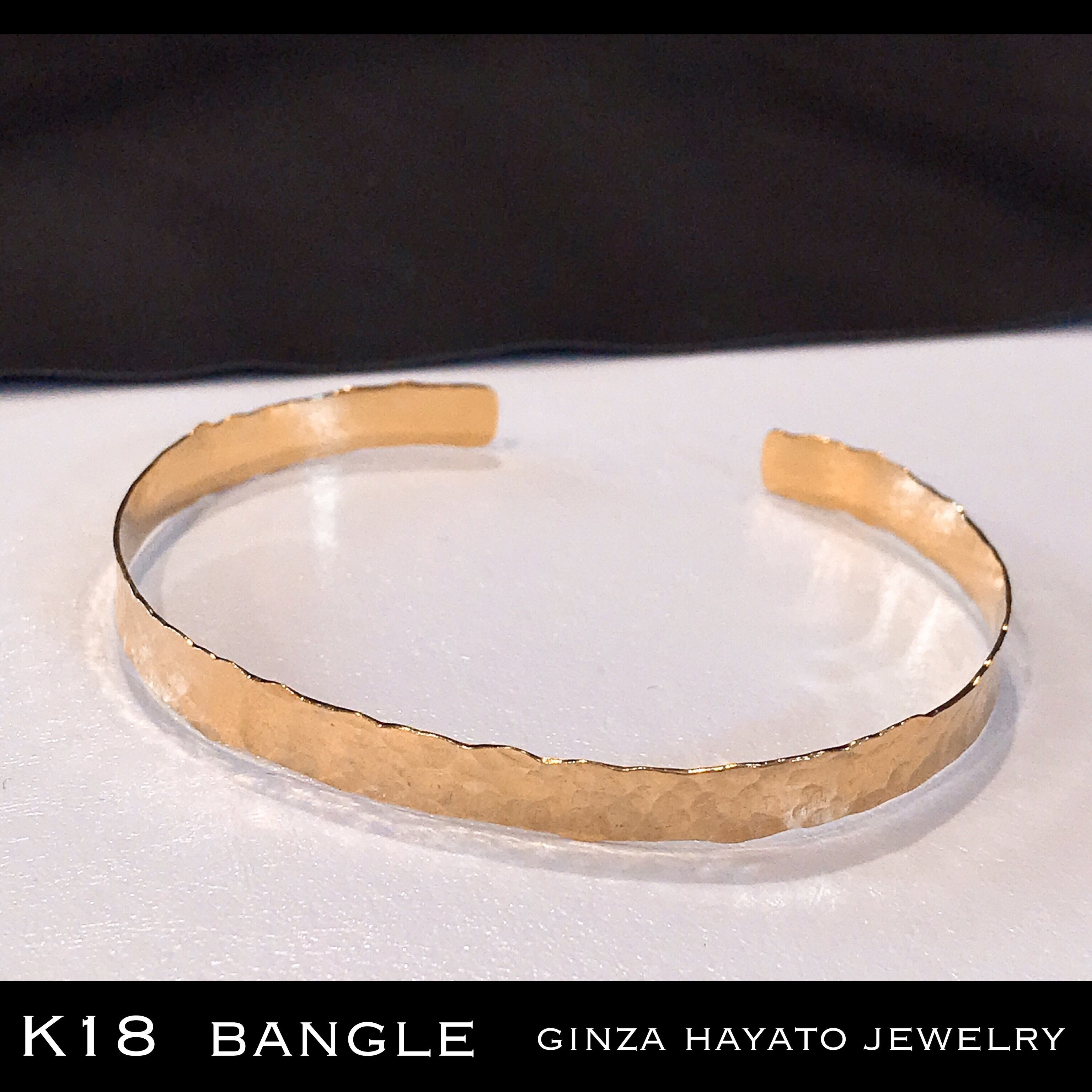 18金 K18 バングル メンズ Bangle Gh Ginza Hayato Jewelry Cデザイン Ginza Hayato Jewelry 18金 K18 バングル メンズ Bangle Gh Ginza Hayato Jewelry Cデザイン Ginza Hayato Jewelry