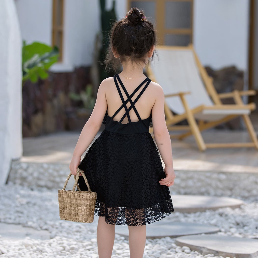 メール便】キッズ ハイネックセパレート水着／kids405 | DAY CLOSET