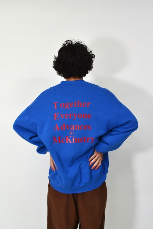 90s USA made Fruit of the room print sweat