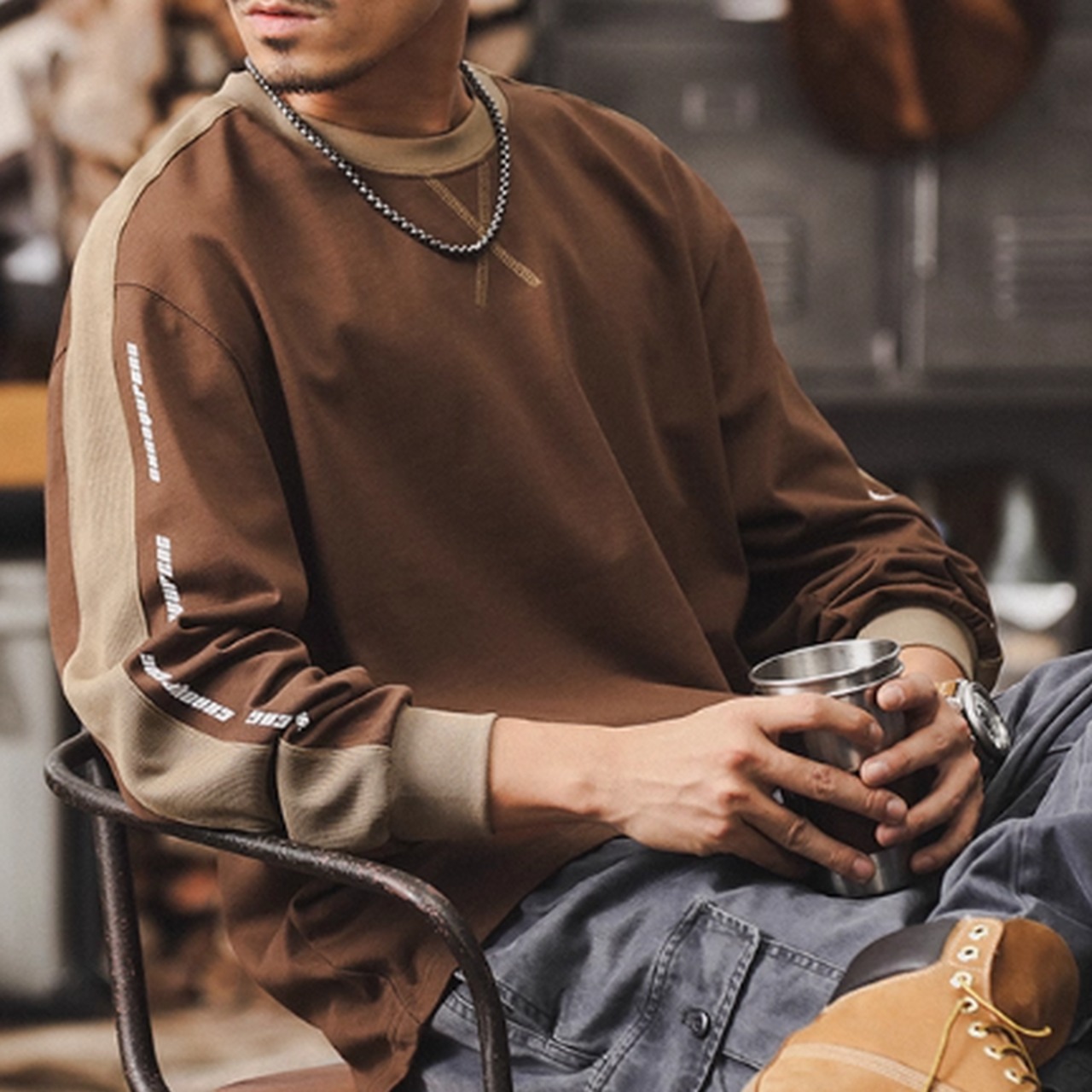 ヘリテージスタイルロングTシャツ 10203