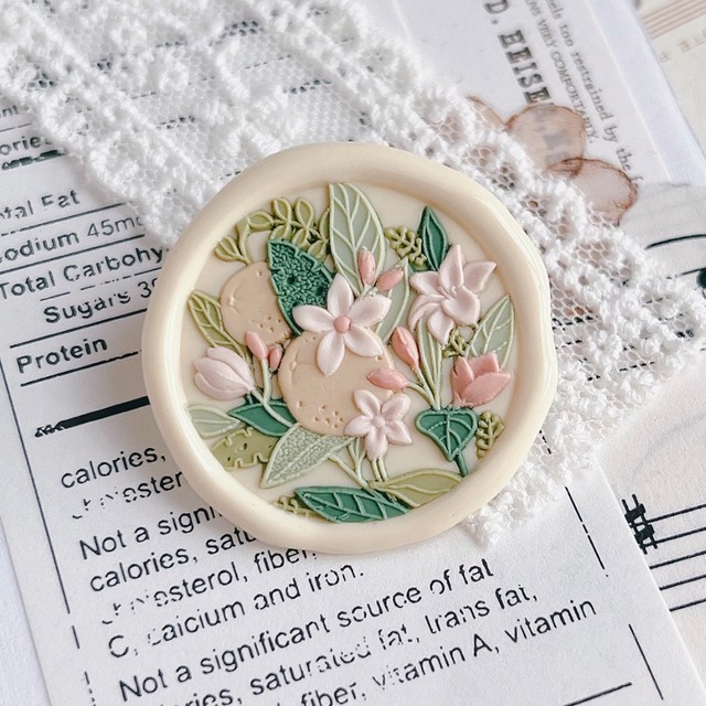 橘 Tachibana 25mm・シーリングスタンプ