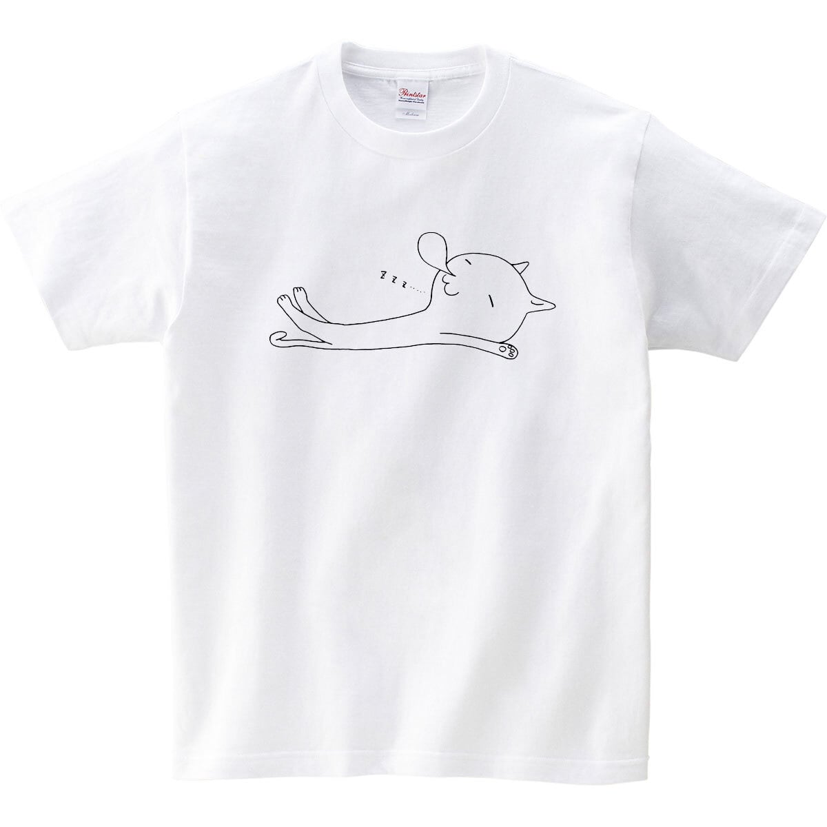 猫服 ゆるキャラ ネコ Tシャツ  ねるニャン cat13 ねこ tシャツ おもしろtシャツ