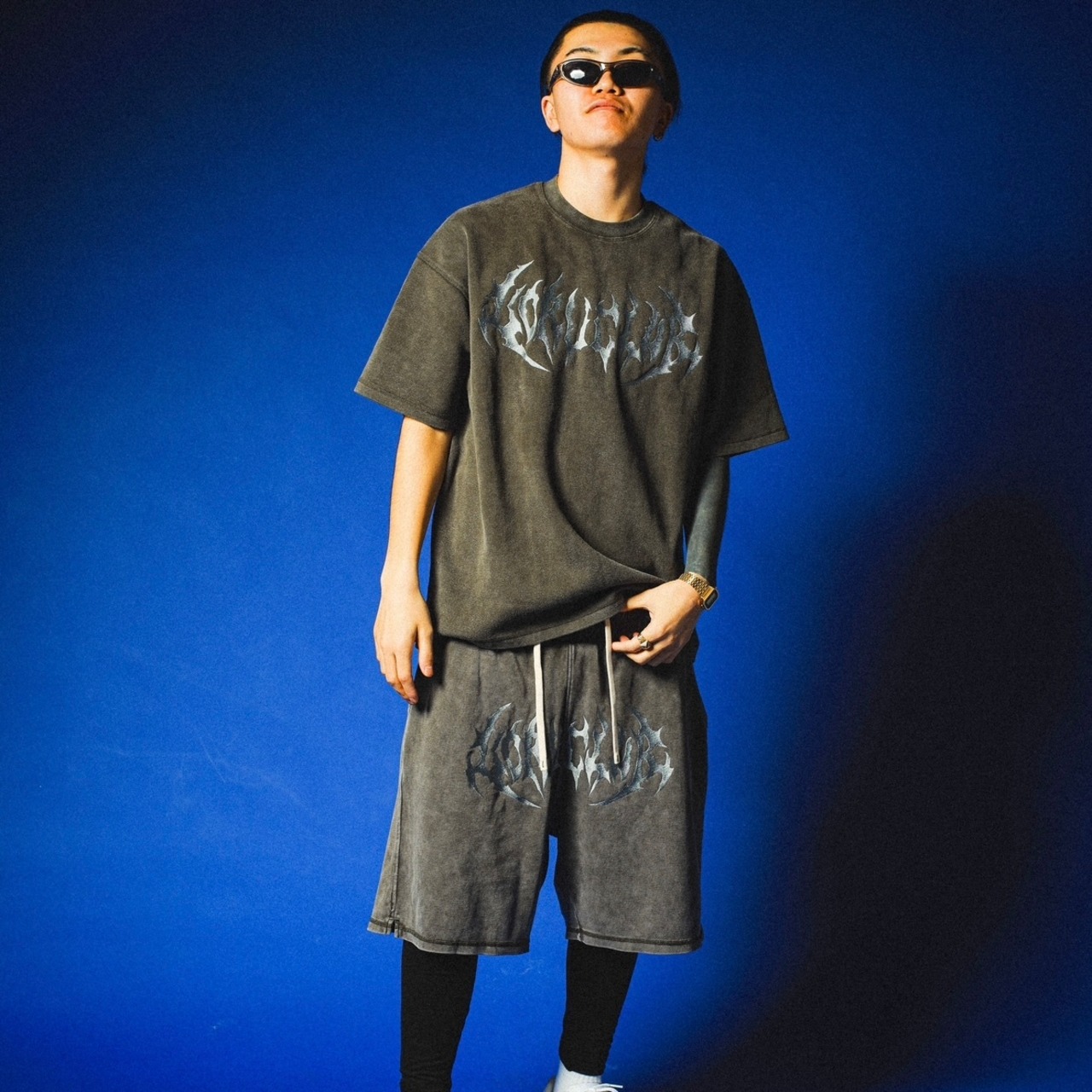 SPARKED LOGO PIGMENT TEE