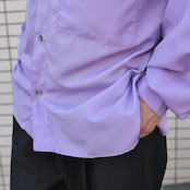 design collar shirt purple