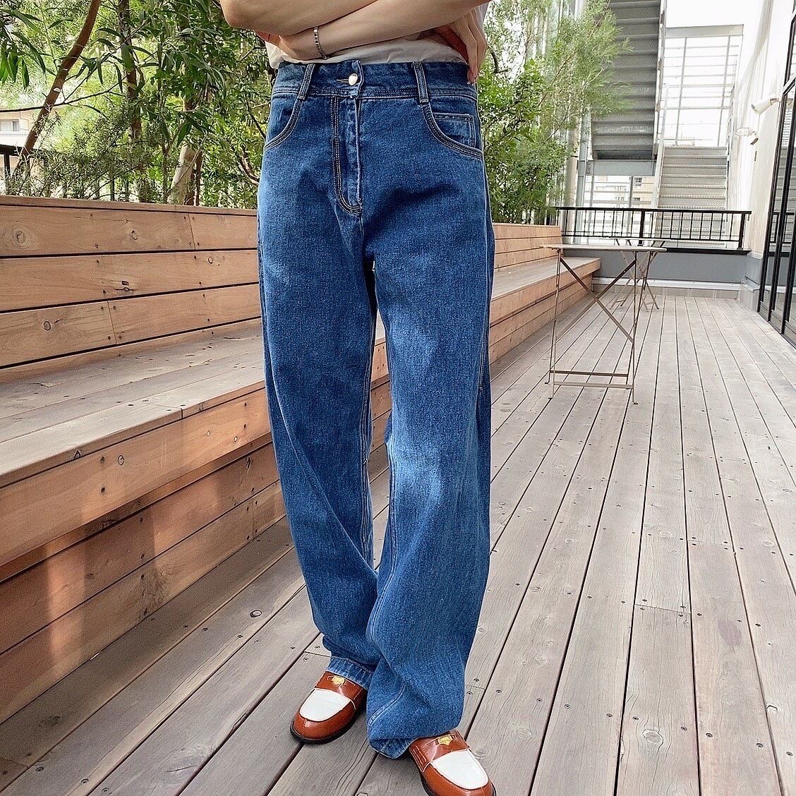 Deep indigo denim /indigo (10月上旬〜中旬頃発送予定)