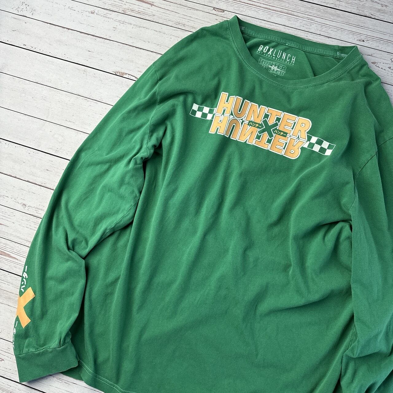 HUNTER×HUNTER ハンターハンター 両面プリント アニメTシャツ