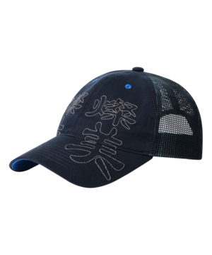 [SAN SAN GEAR] SAN SAN X b.E TRUCKER CAP [NAVY] 正規品 韓国ブランド 韓国通販 韓国代行 韓国ファッション sansan san san サンサンギア