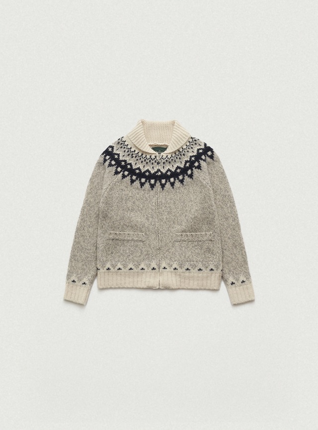 1月初旬発送 [The Barnnet] Nordic Zip-Up Knit Cardigan 正規品 韓国ブランド 韓国通販 韓国代行 韓国ファッション 日本 店舗 ザ バーネット