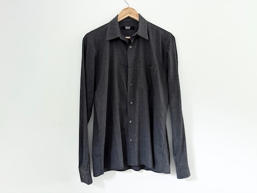 2000s RAF BY RAF SIMONS Blended fabric shirt GRAY MADE IN ITALY