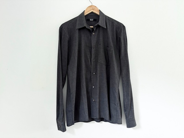 2000s RAF BY RAF SIMONS Blended fabric shirt GRAY MADE IN ITALY