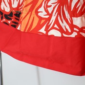 フラダンス 衣装 パウスカート レッド系 トーチジンジャー TorchGinger ハワイアンプリント アロハ フラ ダンス レッスン 練習 スカート 花柄 植物柄 赤 白 橙 黒 ダンス衣装 ハワイアンダンス レディース ブラック系 ホワイト系 オレンジ系 華やか 鮮やか おしゃれ ウエストゴム ゴム仕様 レッド 赤系 黒系 プリント 柄入り カラフル 南国風 ハワイアン イベント 発表会 舞台衣装 レッスン用 練習用 通学 デイリー きれいめ かわいい 大人可愛い ボリュームスカート ドレス風