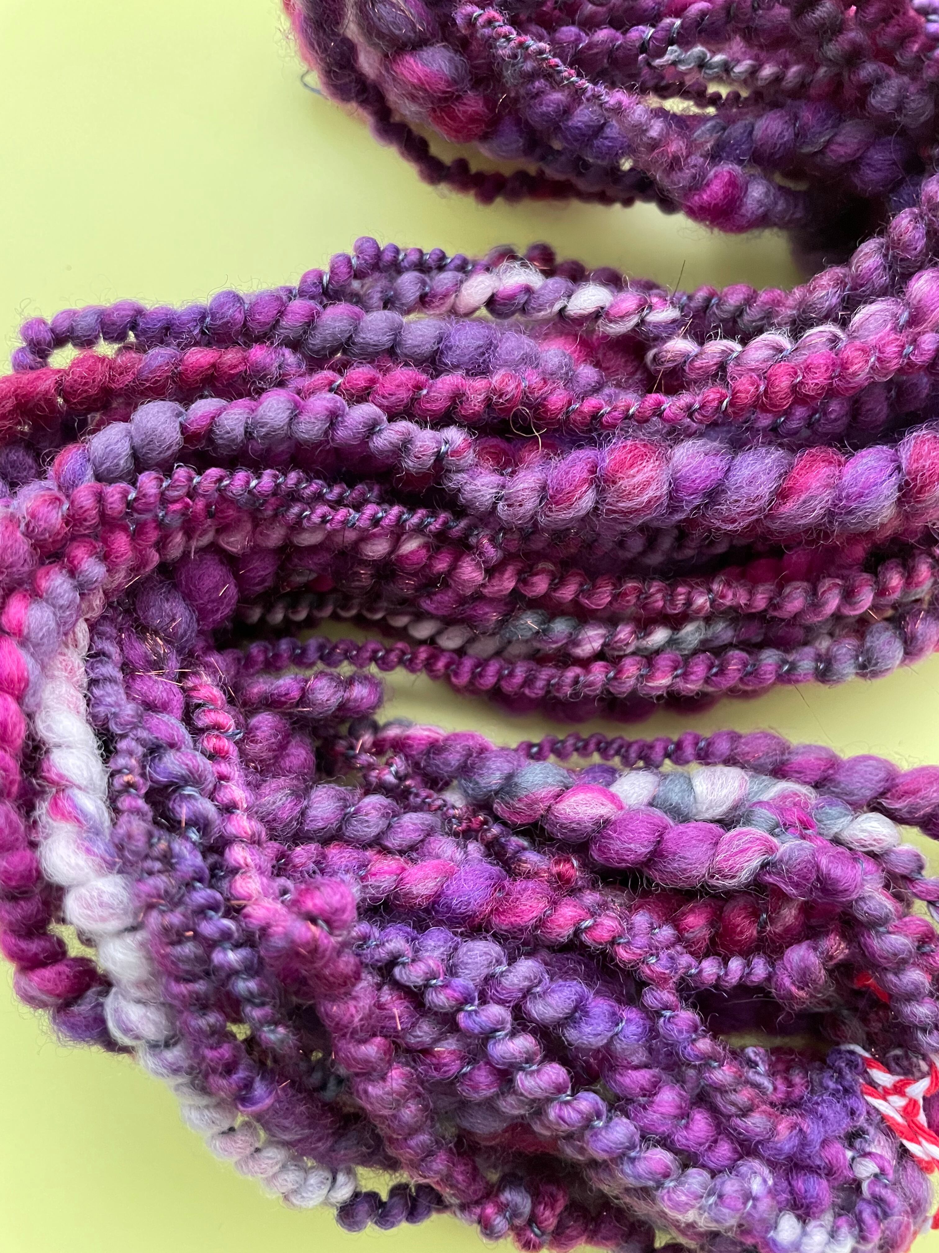 アートヤーン  手紡ぎ糸