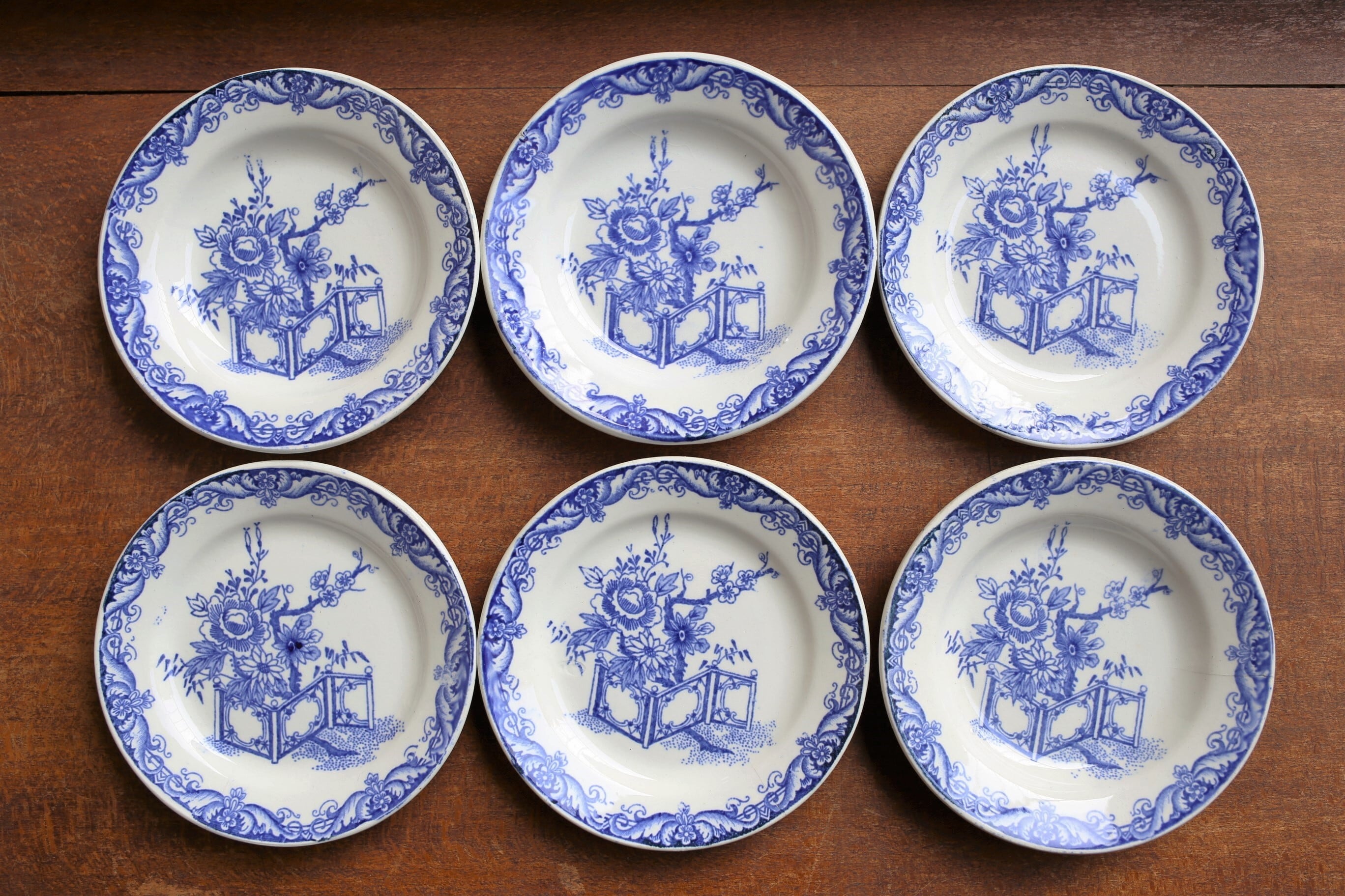 フランス アンティーク dinette ままごと用 小さなオーバルプレート N