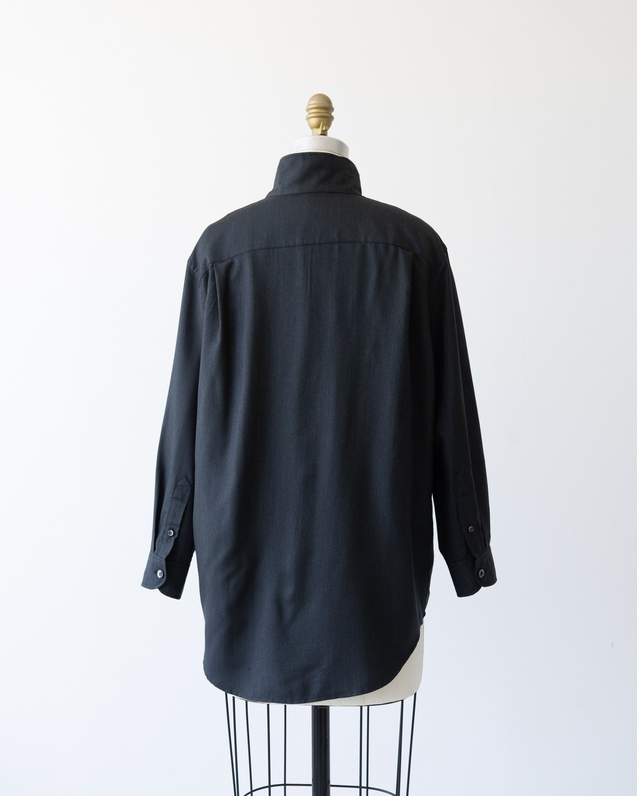 〈Hermès by martin margiela〉Stand-Collar Shirt