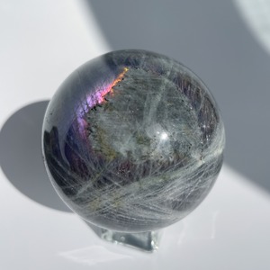 グレーのラブラドライト スフィア 04◇ Labradorite Sphere ◇天然石・鉱物・パワーストーン