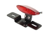 LED Oval taillamp REDlens Fendermount kit