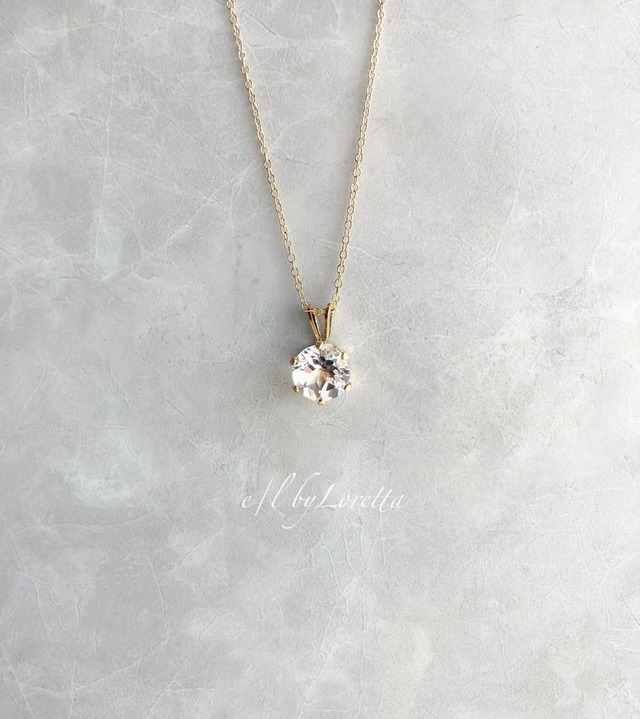 クリスタル(水晶) 14kgf necklace