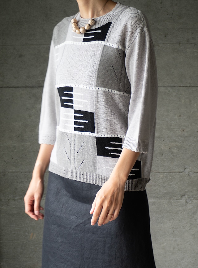 "cellielan" 1980s Geometric patterns knit