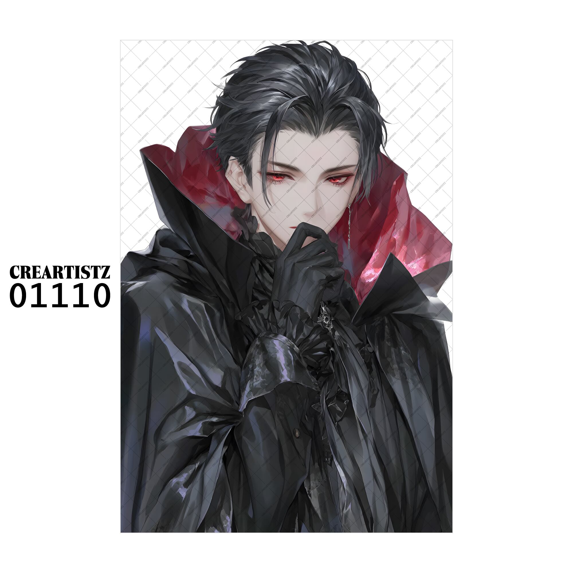 01110 ボーイ クール オリジナル ペーパー/ステッカー 4枚セット CREARTISTZ