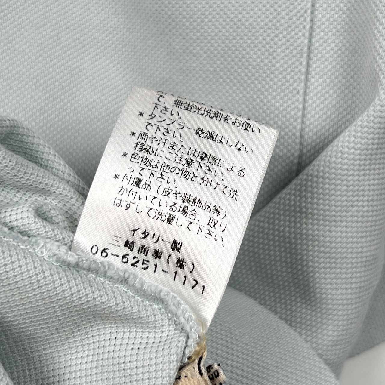 イタリア製 malo マロ ポケット 鹿の子 半袖 ポロシャツ 46/メンズ