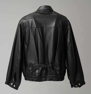 【25AW】MAISON SPECIAL メゾンスペシャル /Sheep Leather Trucker Jacket