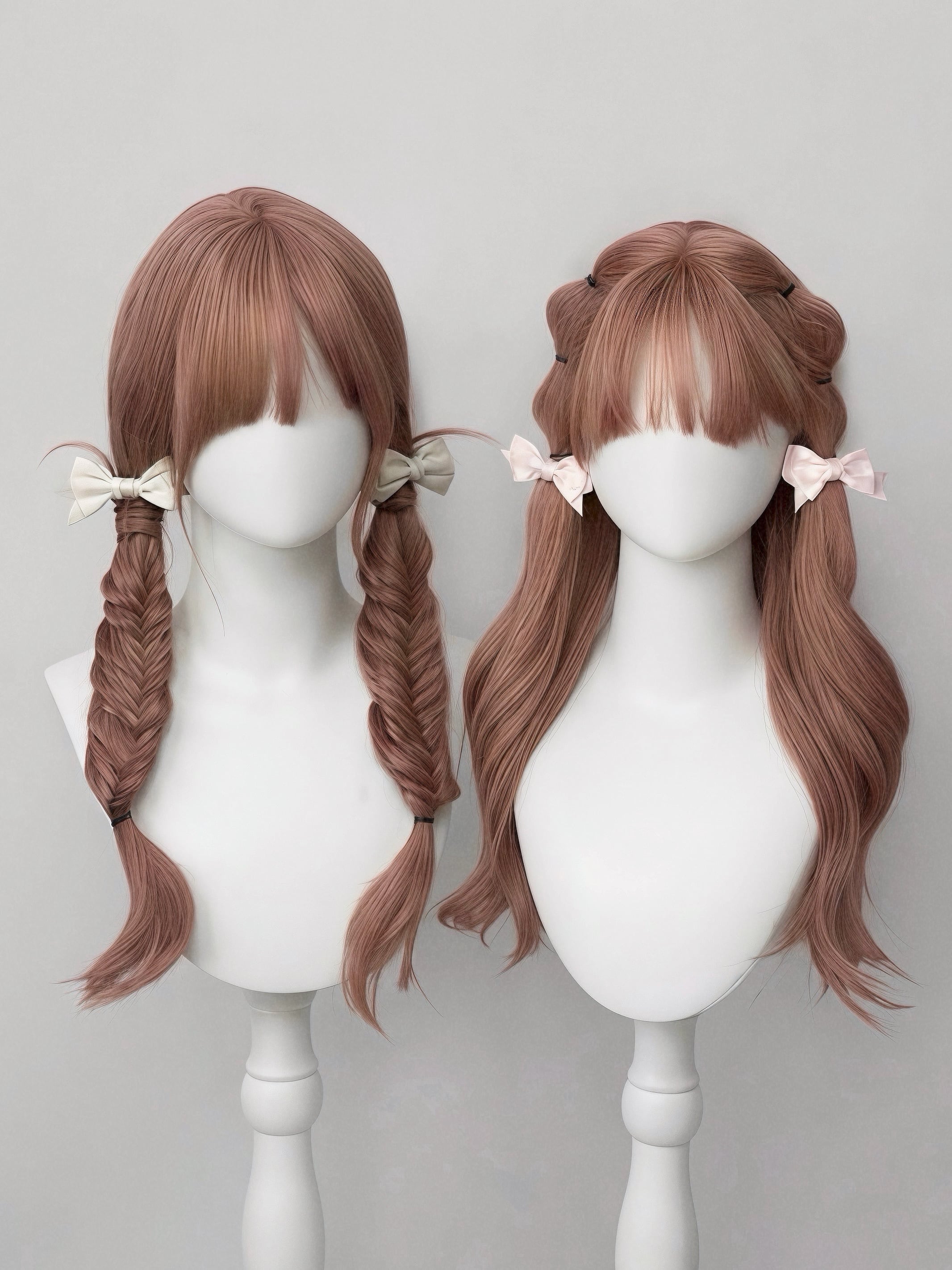 Basic - Coral Pink Wave Wig【商品番号 1049】 | PAY ID