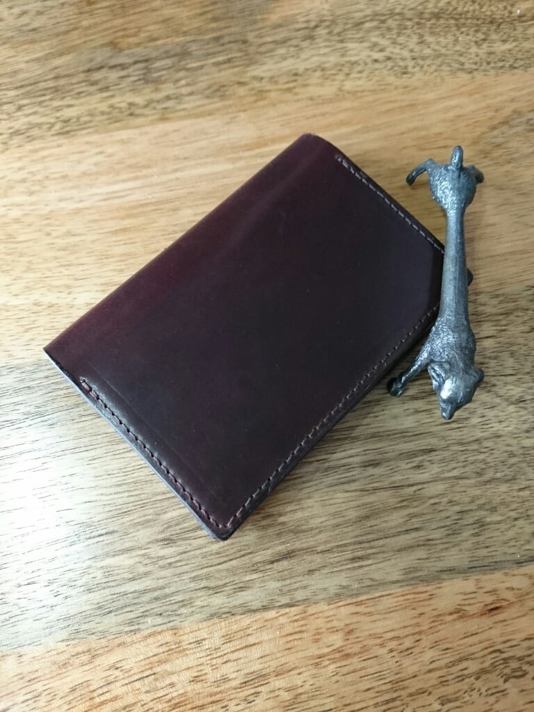 シェルコードバン#8 名刺入れA | FREAK LEATHER ARTISAN - Yokohama