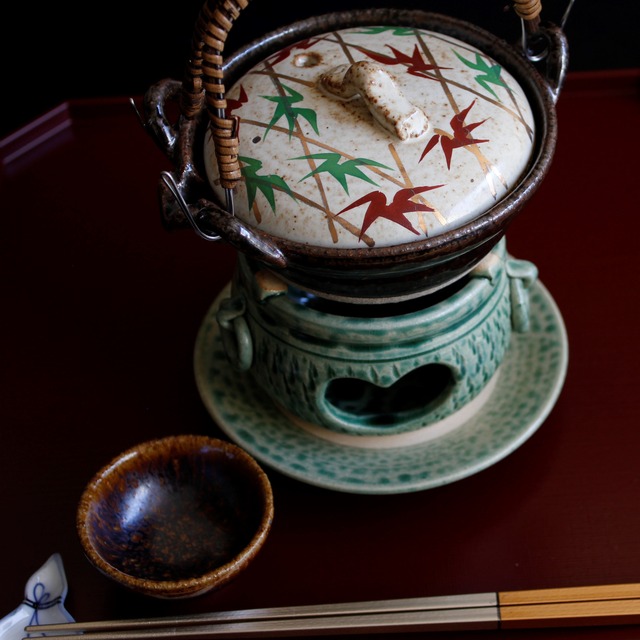 笹格子　土瓶蒸し　大