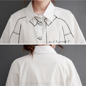 Graffiti Print Casual Shirt / グラフィティ プリント カジュアル シャツ