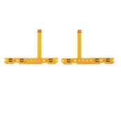 6ペアニンテンドースイッチNSジョイCON修理部品のための右の左ボタンキーフレックスケーブル